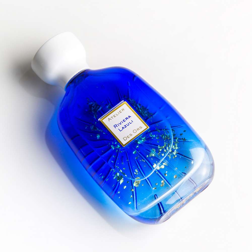 Riviera lazuli bottle pack shot riviera collection